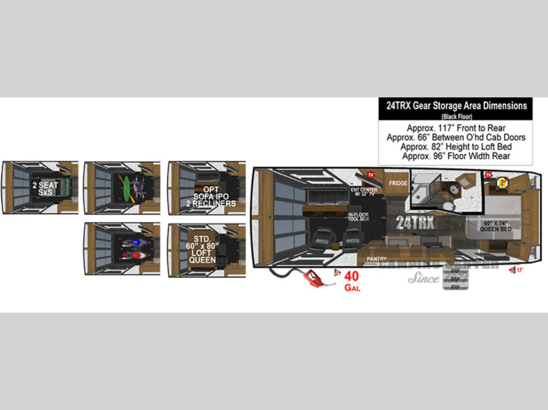 2027 Outdoors RV Trail Series 24TRX - Photo 3