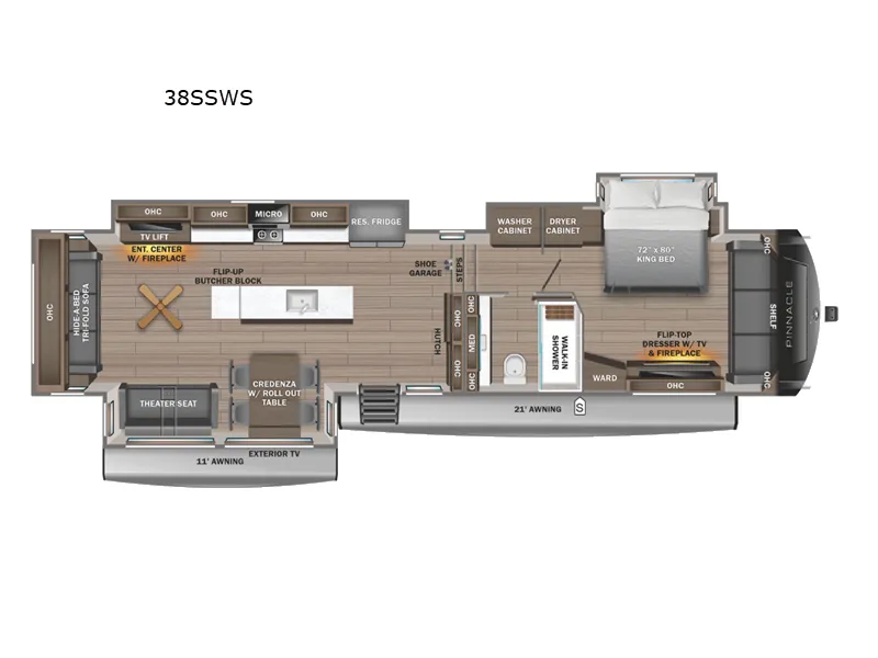 2026 Jayco Pinnacle 38SSWS - Photo 3