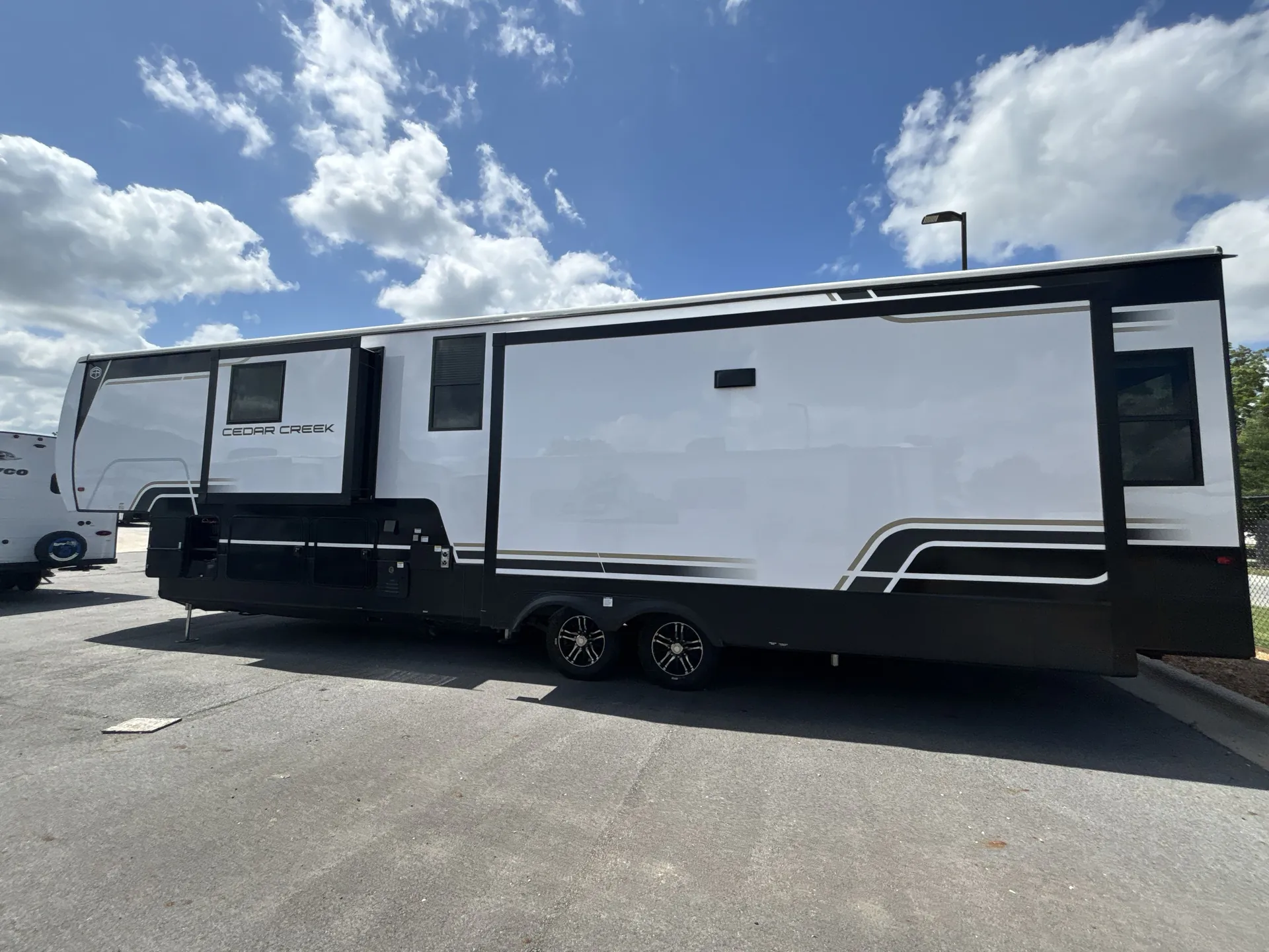 2026 Forest River Cedar Creek 383FB — off campside