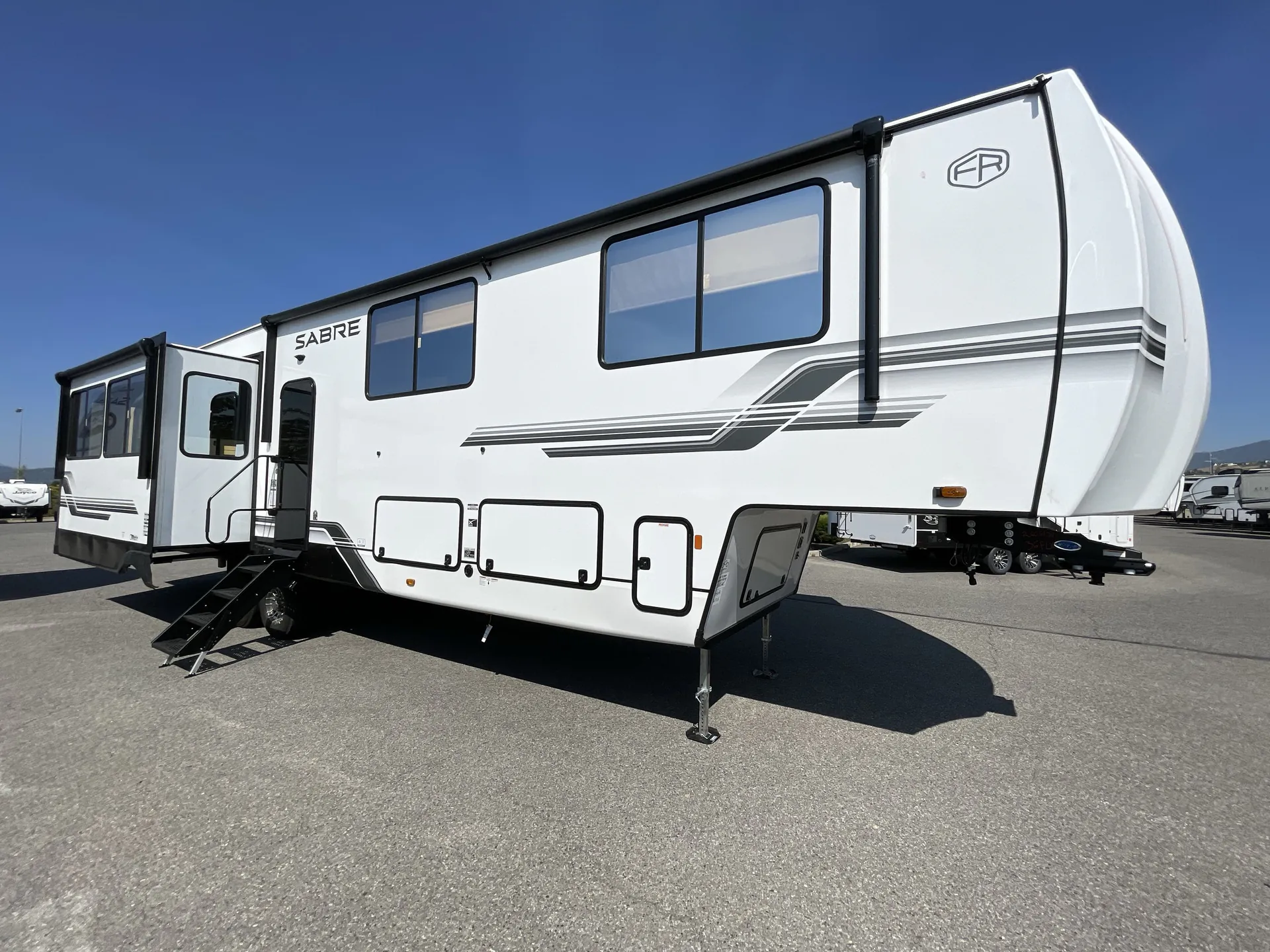 2027 Forest River Sabre 36FLX — campside