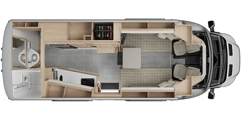 Leisure Travel Wonder W24FTB floor plan