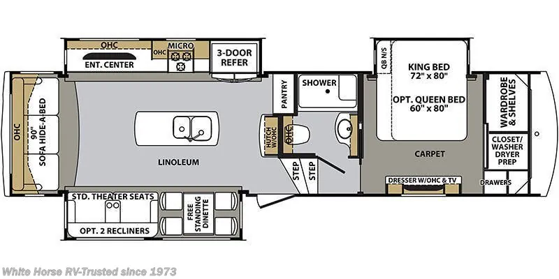 2018 Forest River Cardinal Luxury 3350RLX - Photo 3