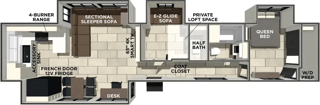 2026 Prime Time Crusader BONUS38 floor plan