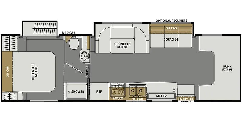 Coachmen Freelander Premier 31MB floor plan