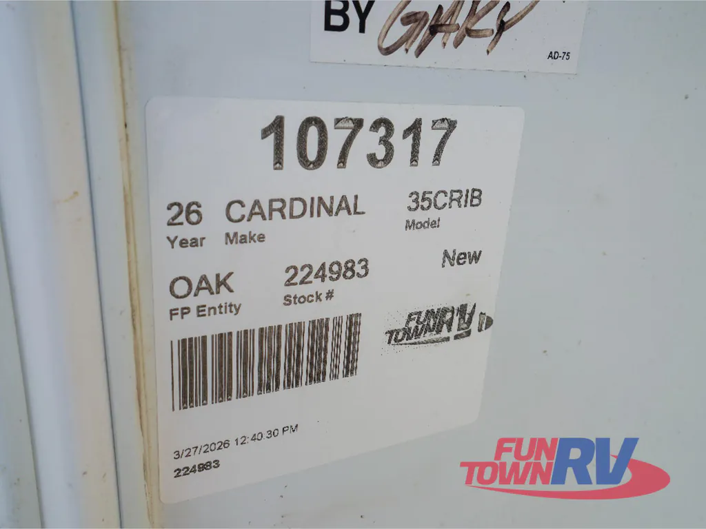 2026 Forest River Cardinal 35CRIB, Photos photo 30