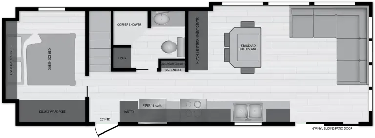 Kropf Island 4809B floor plan