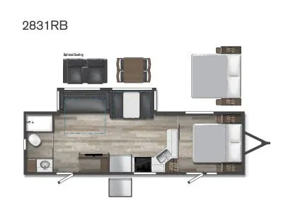 Winnebago Voyage 2831RB floor plan