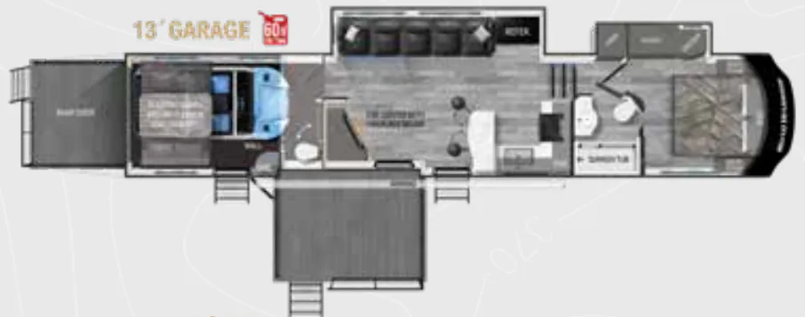 Heartland Road Warrior 4275 floor plan
