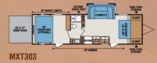 K-Z MXT MXT303 floor plan