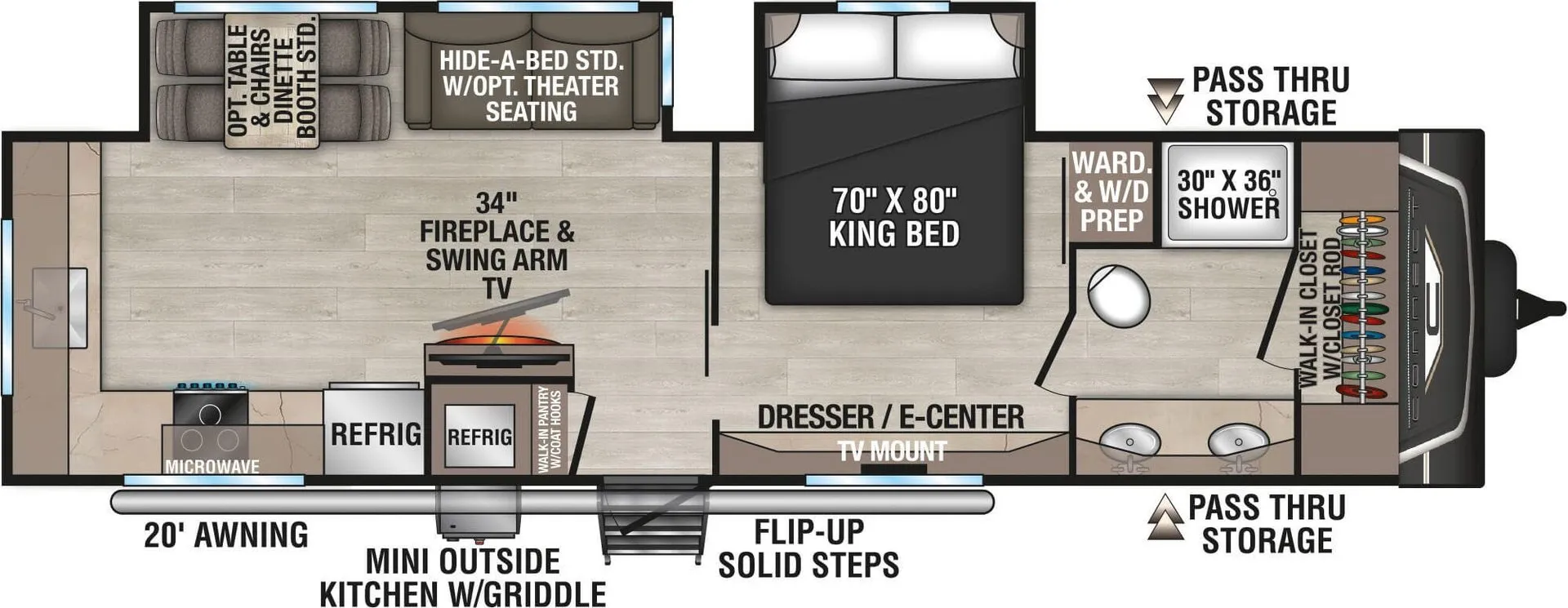 K-Z Connect C302FBK floor plan