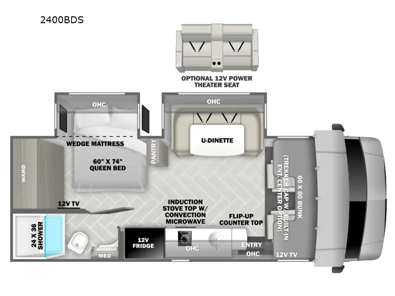 2026 Forest River Sunseeker MBS 2400BDS - Photo 3