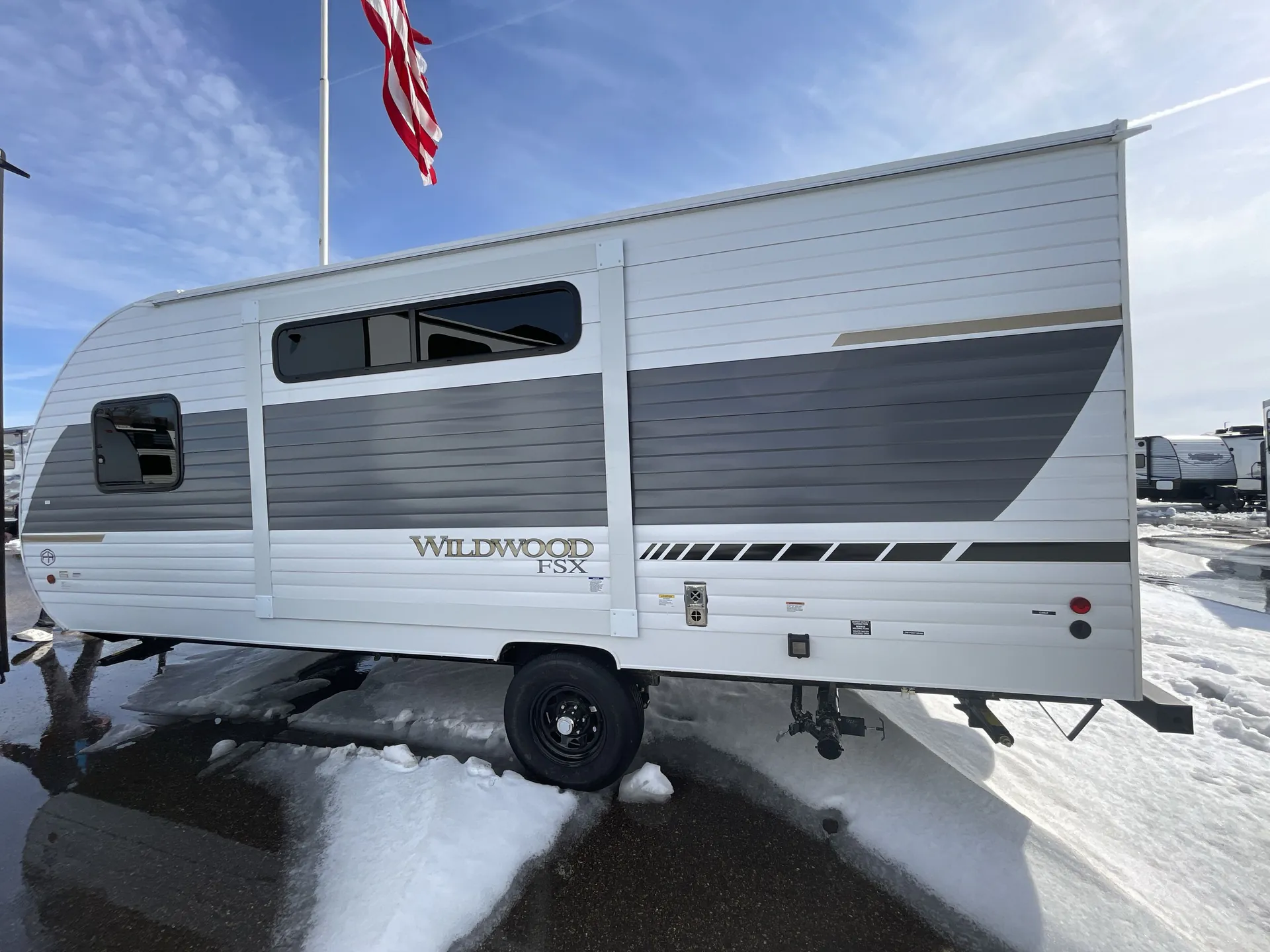 2026 Forest River Wildwood FSX 177ICE — backside