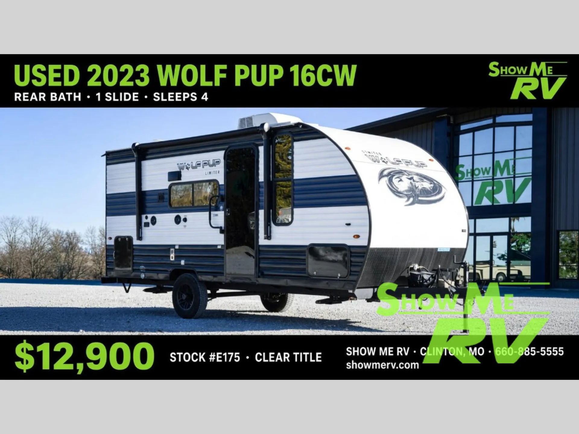 2023 Forest River Cherokee Wolf Pup 16CW - Photo 2