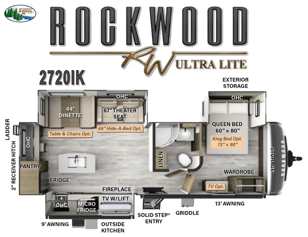 2024 Forest River Rockwood Ultra Lite 2720IK, Photos photo 37