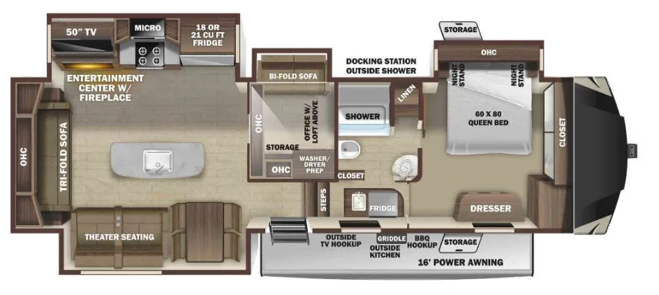 Highland Ridge Open Range 371MBH floor plan