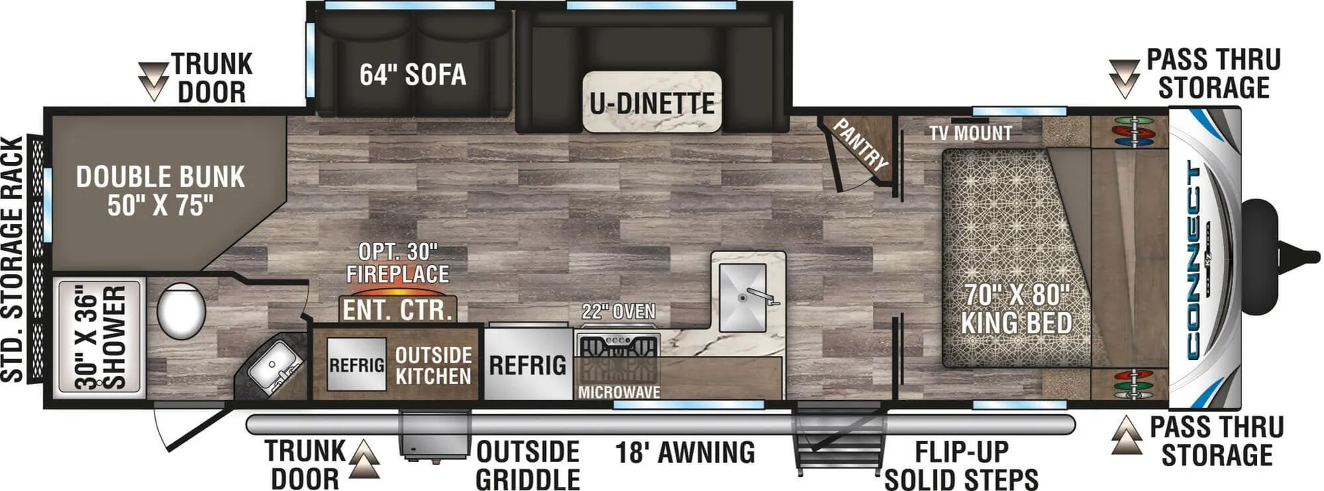 K-Z Connect C291BHK floor plan