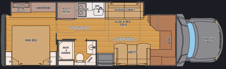 Renegade RV Veracruz 35FWS floor plan