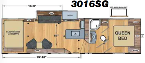 Eclipse Iconic 3016SG floor plan