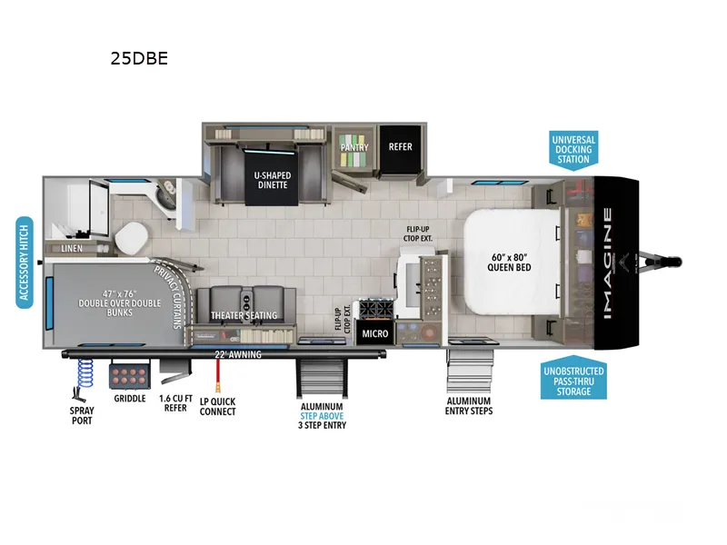 2026 Grand Design Imagine XLS 25DBE - Photo 3