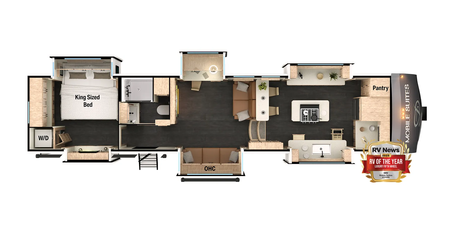 DRV Mobile Suites 41FKRB floor plan
