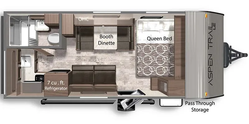 Dutchmen Aspen Trail LE 1860RK floor plan