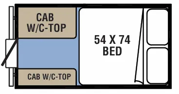 Coachmen Clipper Express 90TD DELUXE floor plan