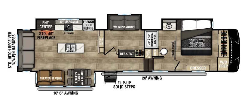 K-Z Ridgeway 36MB floor plan