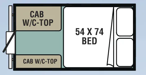 Forest River Viking Express 9.0 TD floor plan
