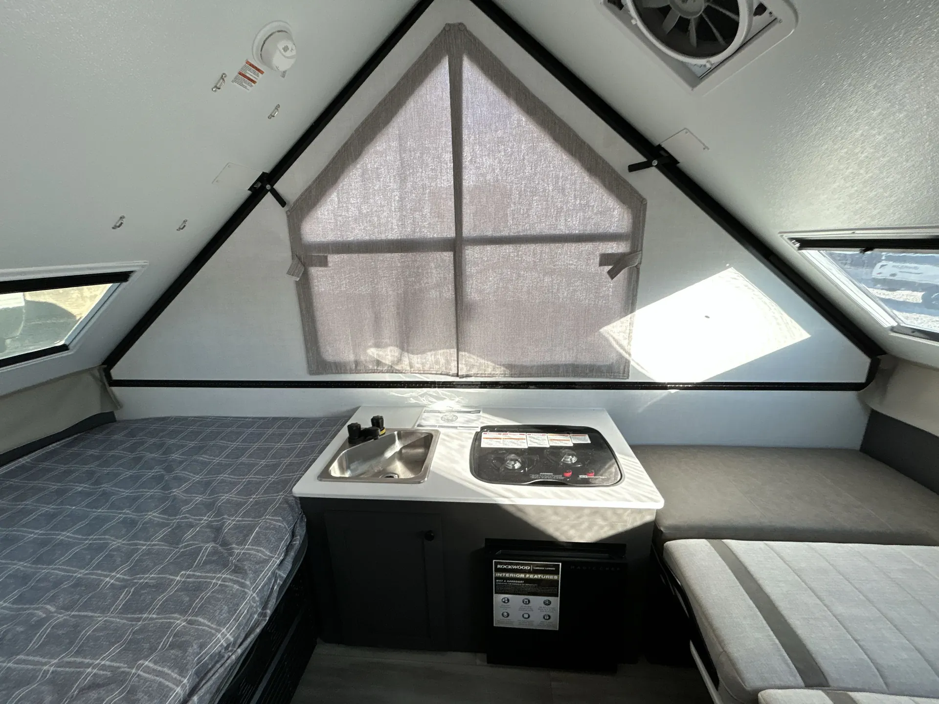 2026 Forest River Rockwood Hard Side A122S — campside