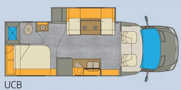 Renegade RV Villagio UCB floor plan
