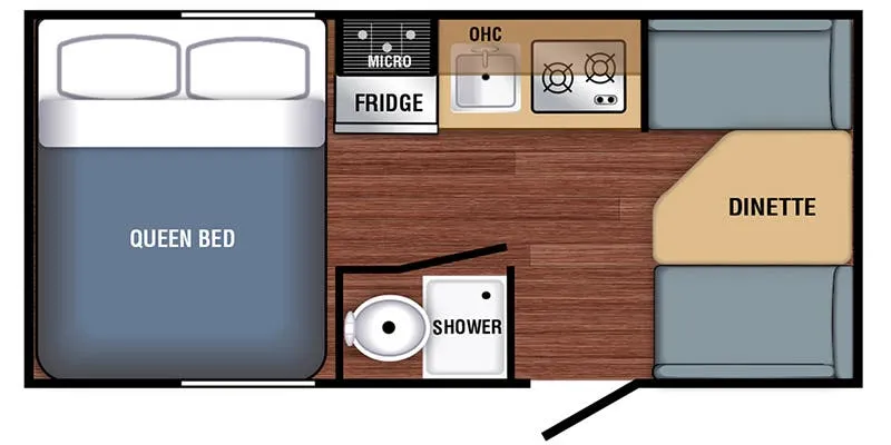 2022 Braxton Creek Free Solo Plus DIN - Floor plan