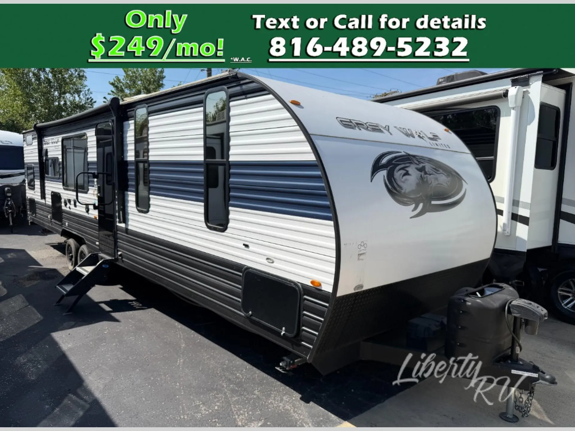 2023 Forest River Cherokee Grey Wolf 29BRB