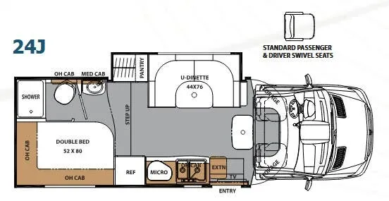 Coachmen Prism 24J floor plan