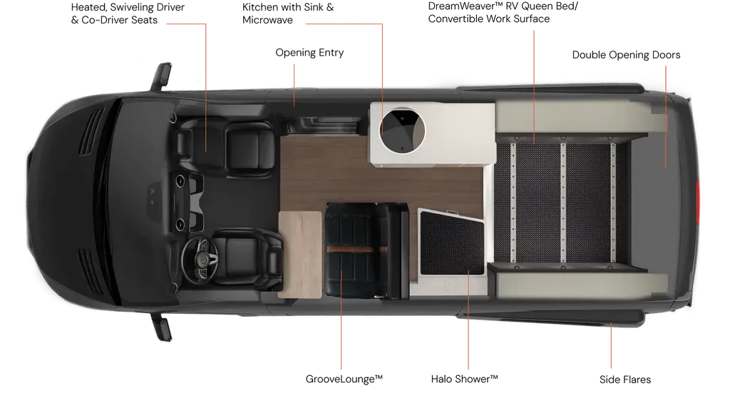 2026 Storyteller Overland Classic MODE OG floor plan