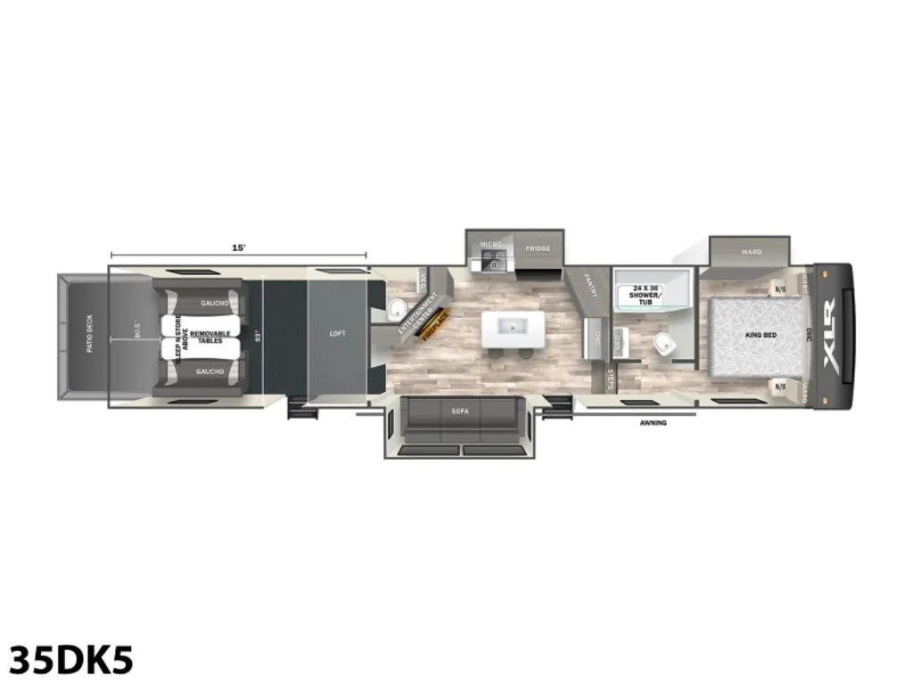 2023 Forest River XLR Nitro 35DK5 - Photo 3