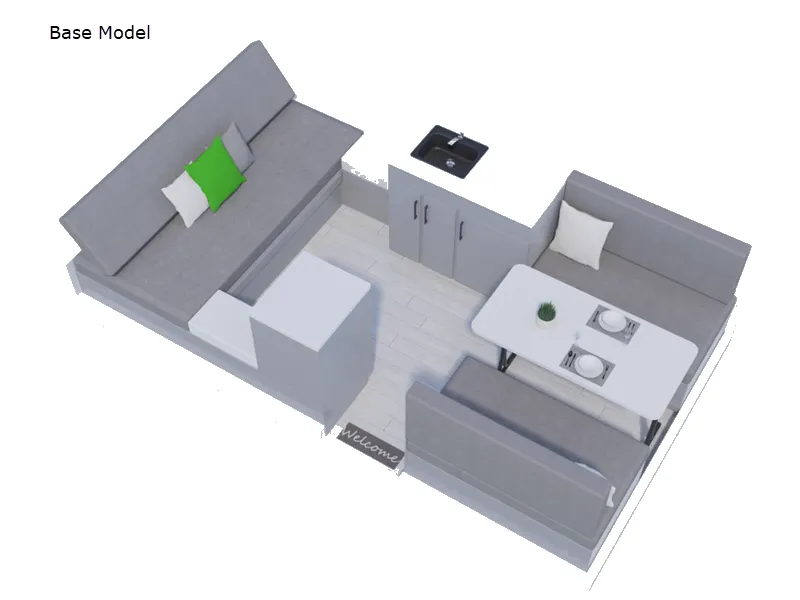 2026 Aliner Scout BASE - Floor plan
