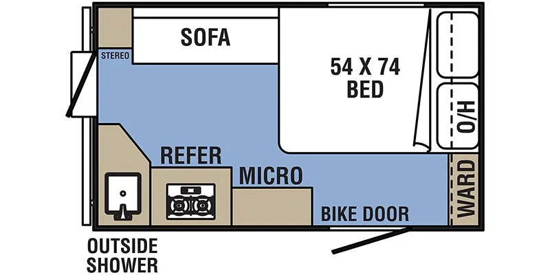 Coachmen Clipper Express 12.0TD MAX floor plan