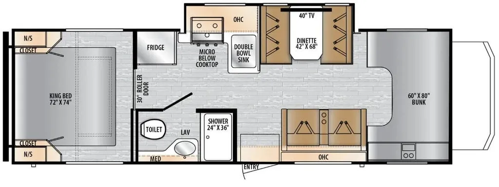 2026 East to West College Avenue 2801S floor plan