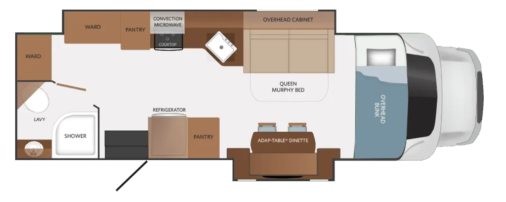 Fleetwood Altitude FS550 30WM floor plan