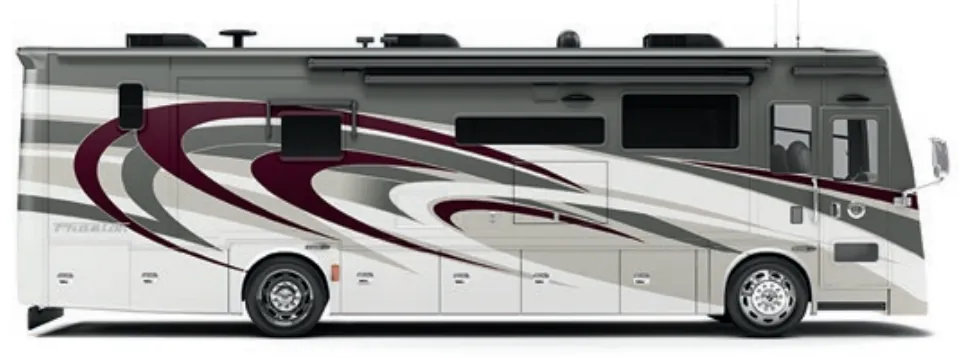 Tiffin Phaeton 37 BH exterior