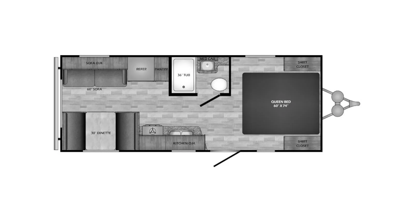 2020 CrossRoads Zinger Lite 211RD - Photo 3