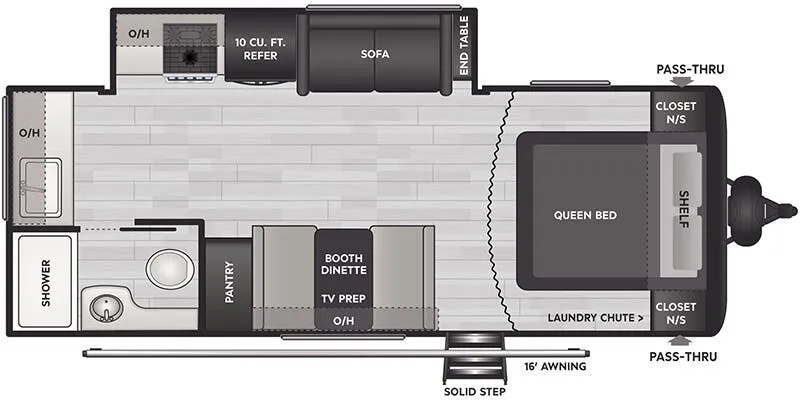 Keystone Springdale East 220ML floor plan
