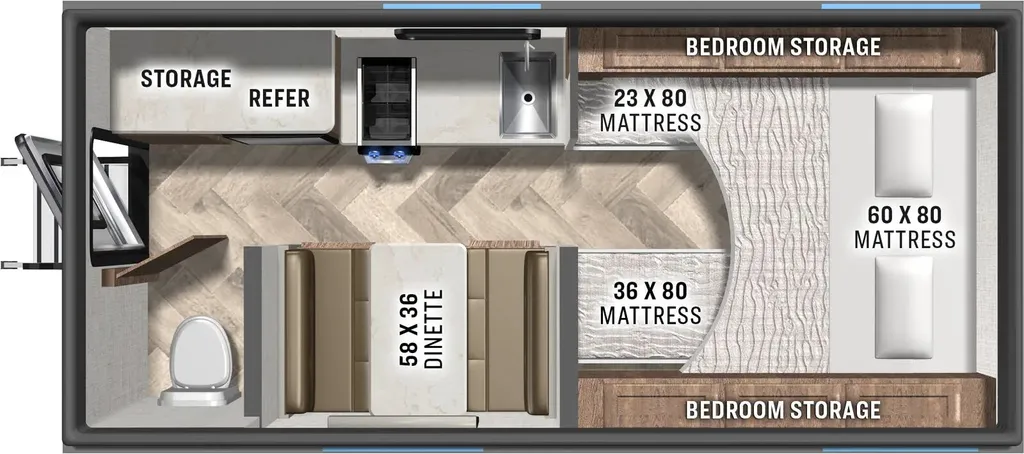 2026 Palomino O.V.E 15.1 floor plan