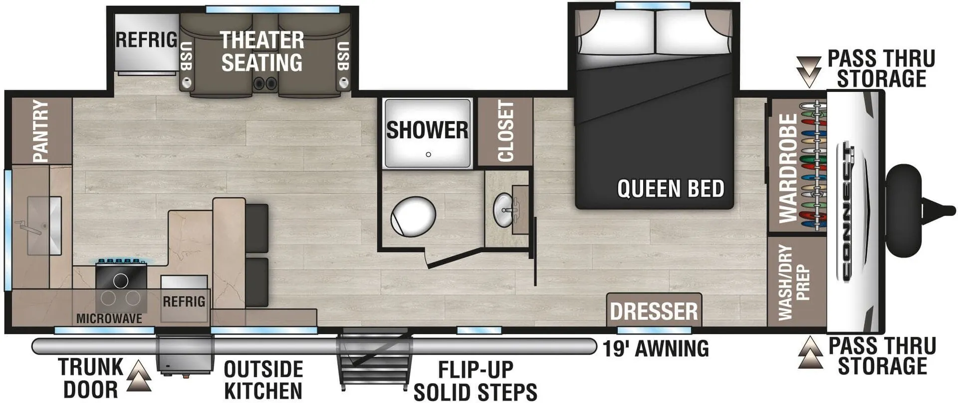 K-Z Connect SE C272RKSE floor plan