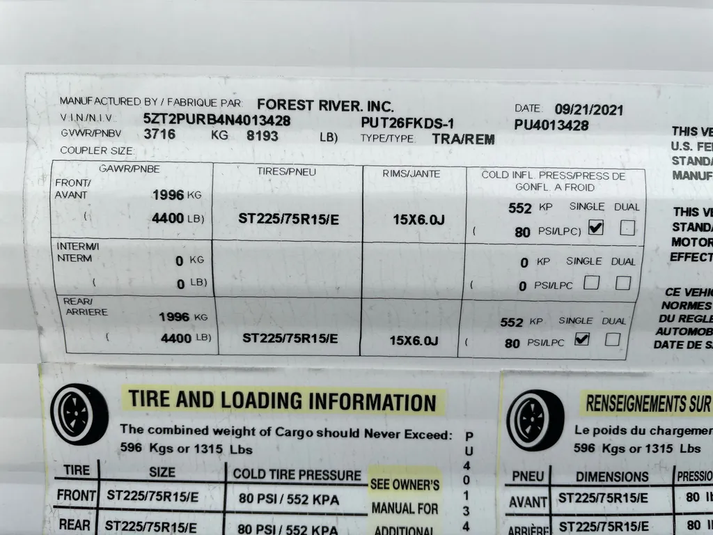 2022 Forest River Puma 26FKDS, Photos photo 38