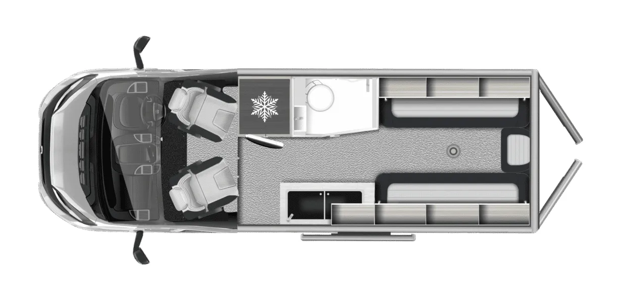 Auto-Trail Expedition 66 floor plan