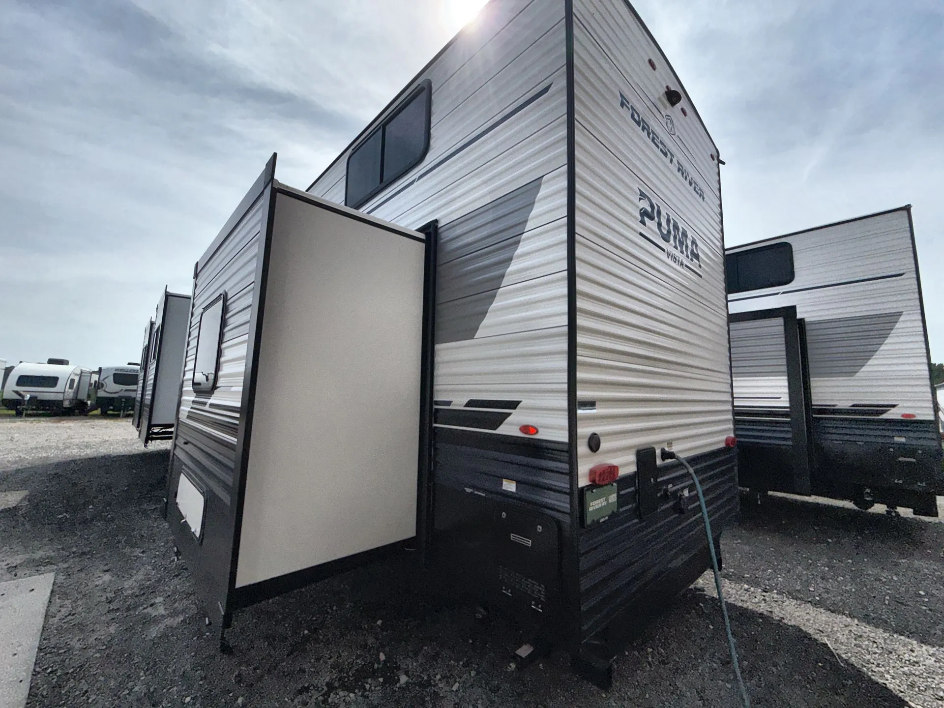 2027 Forest River Puma Vista 403LFT — backside