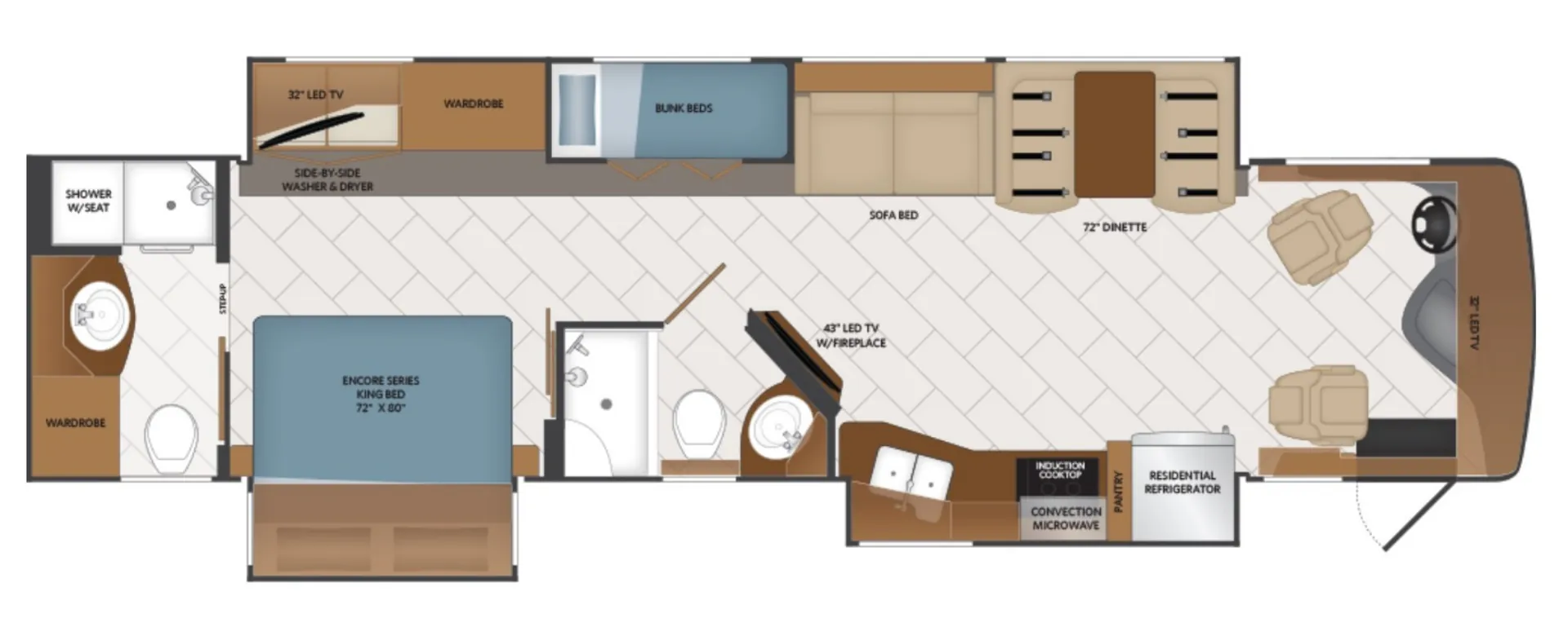 2019 Fleetwood Pace Arrow LXE 38N