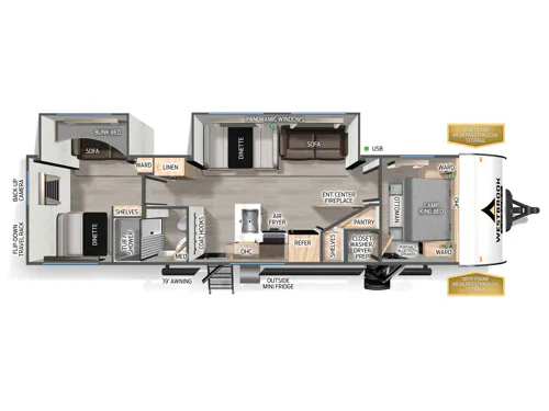 2026 Forest River Westbrook Luxury 305DBLC, Photos photo 2