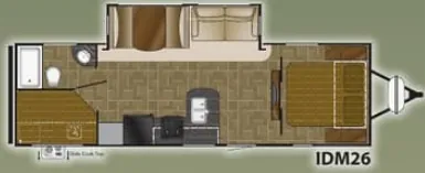 Heartland Mallard IDM26 floor plan